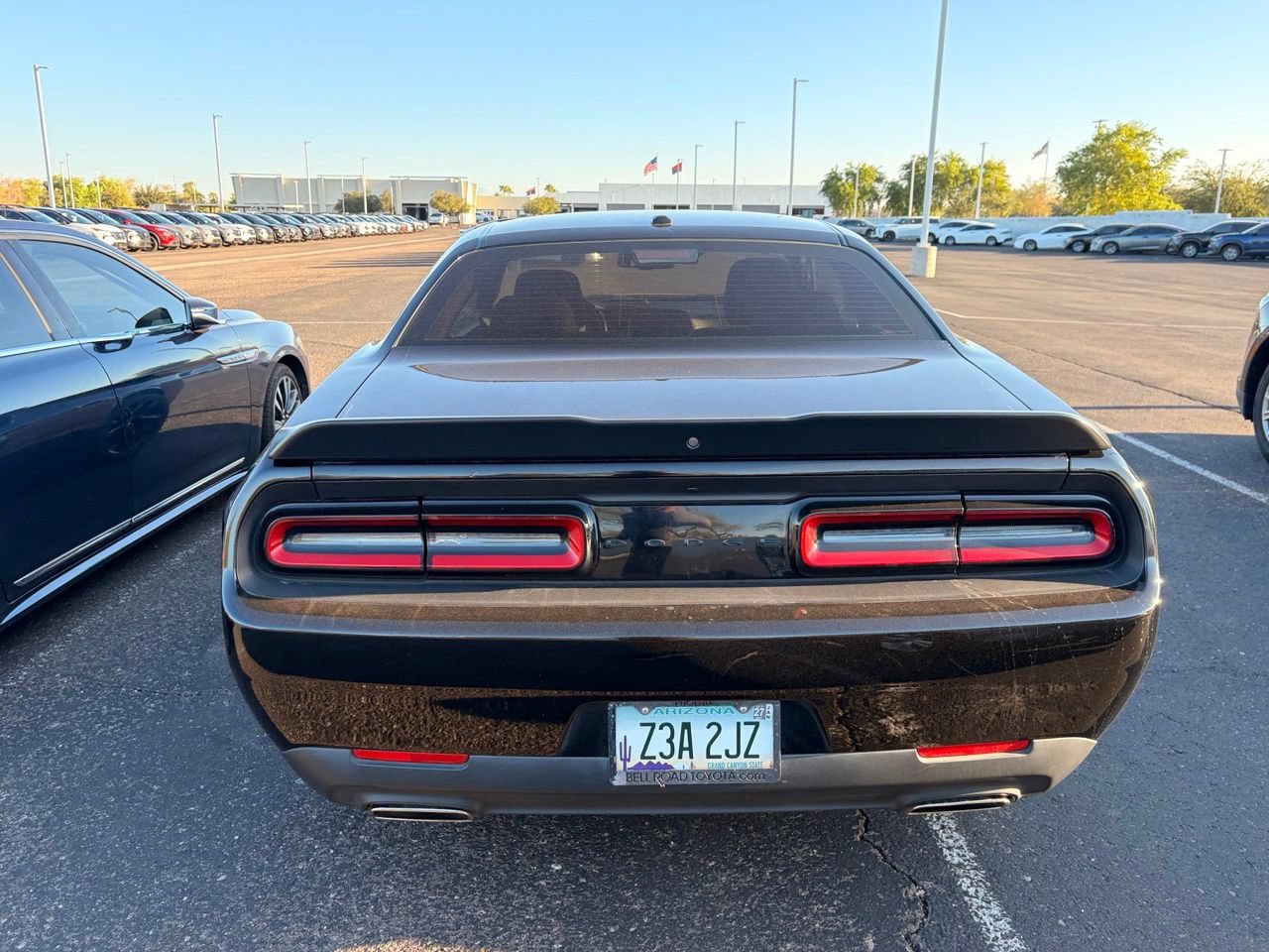 Used 2022 Dodge Challenger SXT w/ Blacktop Package RWD image 6