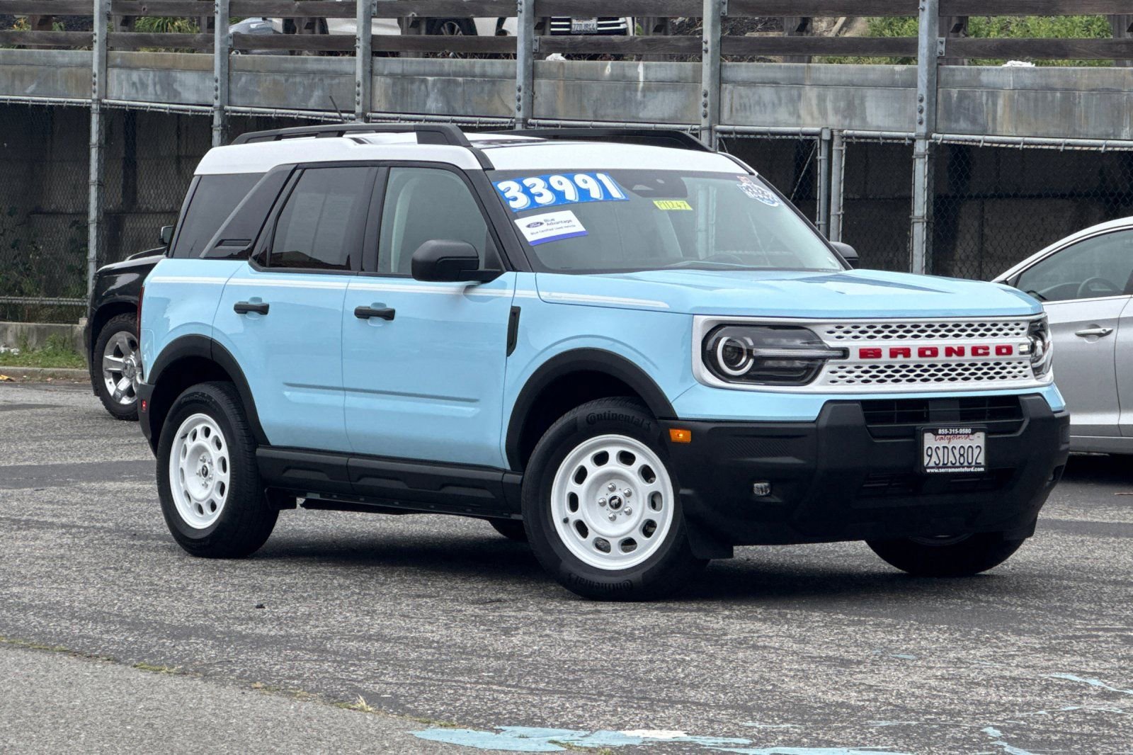 Certified 2025 Ford Bronco Sport Heritage w/ Convenience Package AWD/4WD image 2