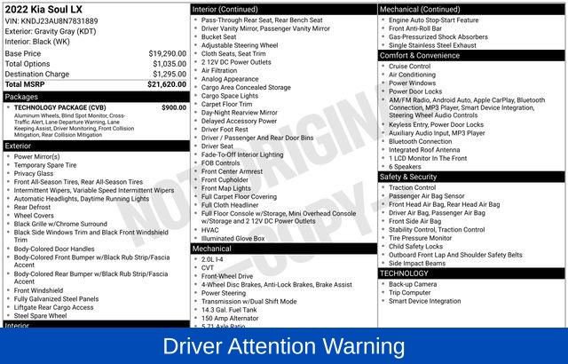 Used 2022 Kia Soul LX w/ Technology Package image 6