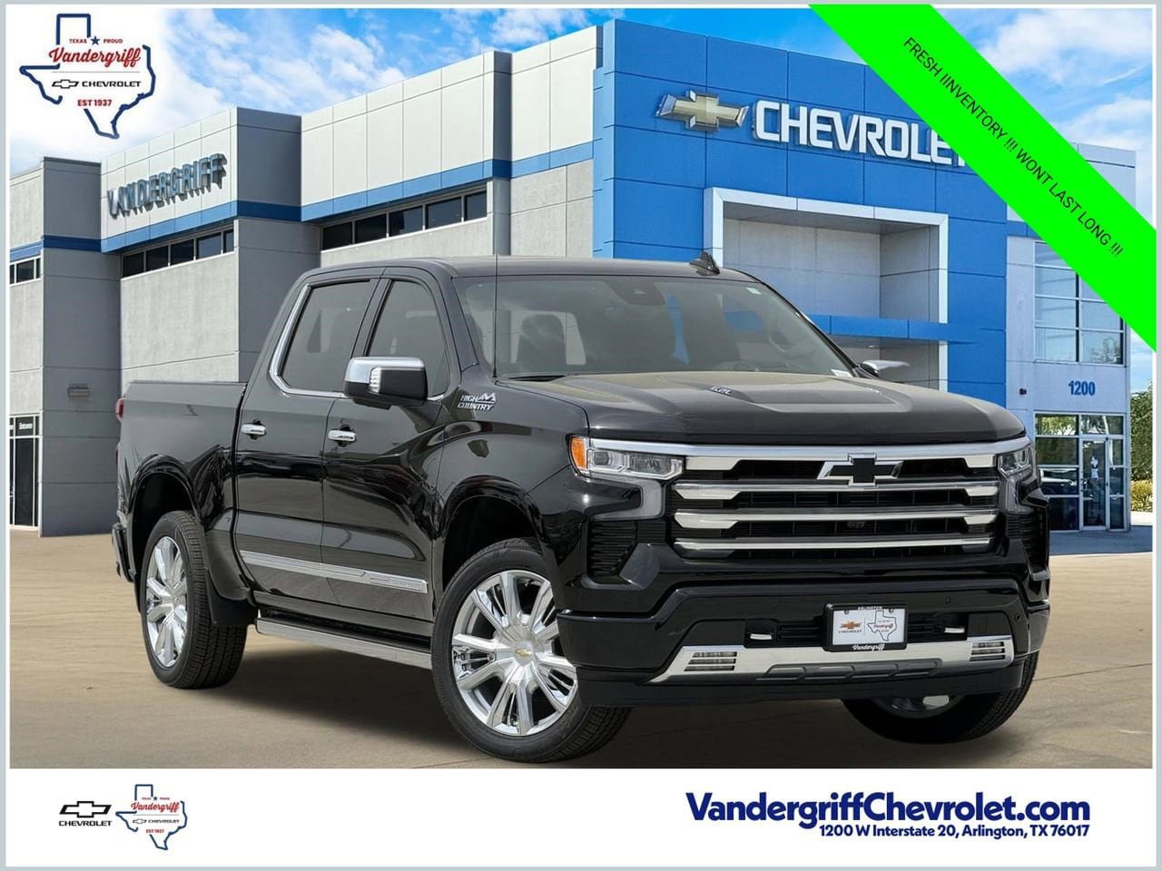 New 2026 Chevrolet Silverado 1500 High Country AWD/4WD image 1