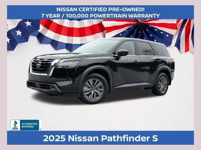 Certified 2025 Nissan Pathfinder S AWD/4WD image 1