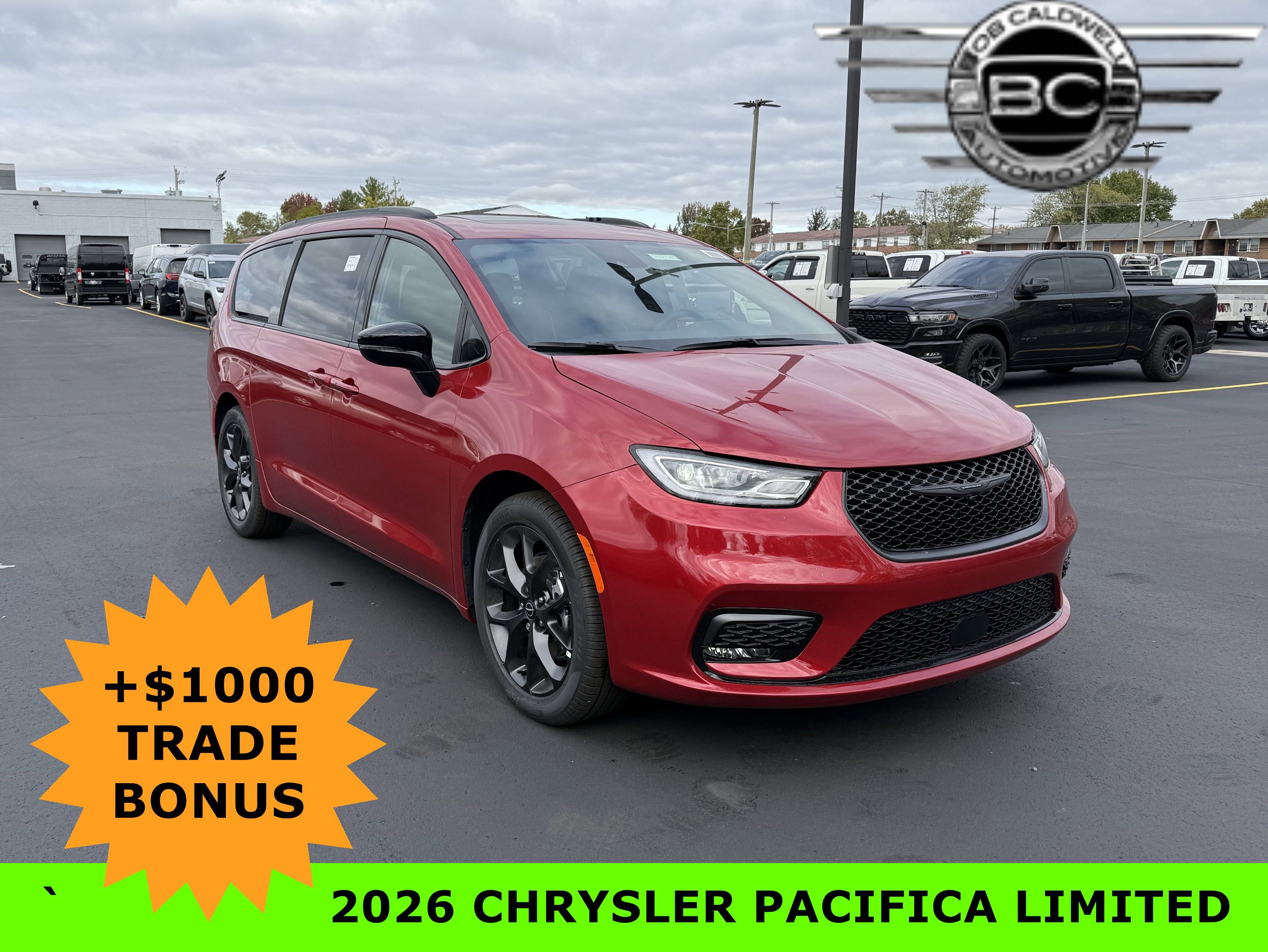 New 2026 Chrysler Pacifica Limited w/ Uconnect Theater Family Group video 1