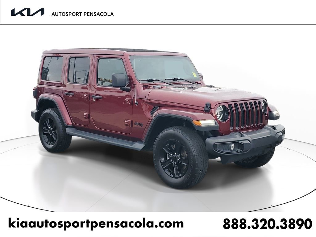 Used 2022 Jeep Wrangler Unlimited Sahara image 1