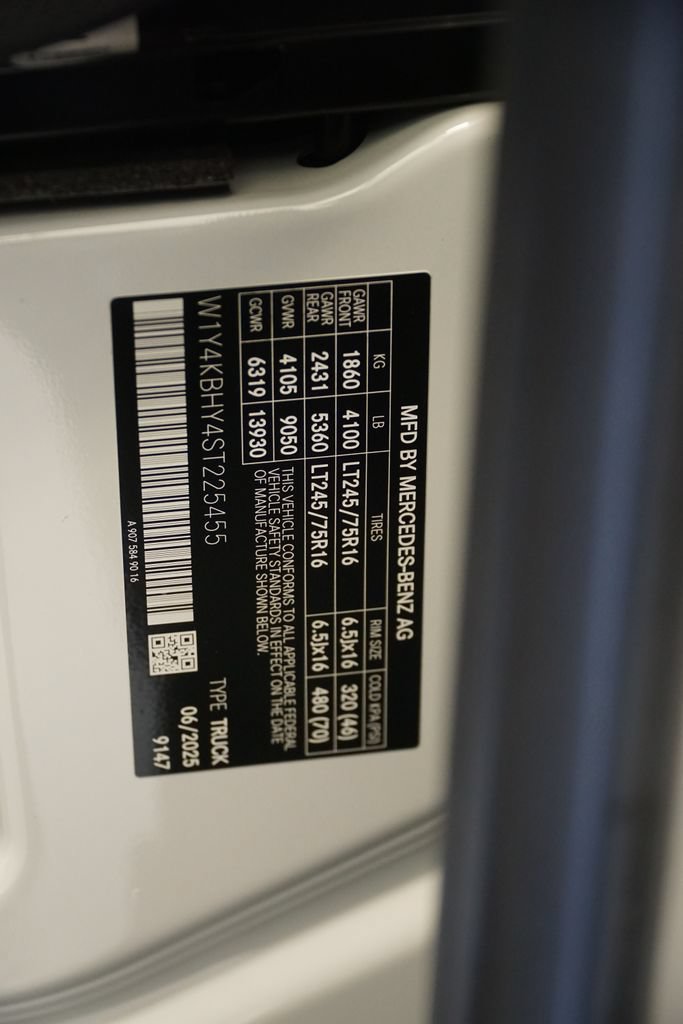 New 2025 Mercedes-Benz Sprinter 2500 image 16