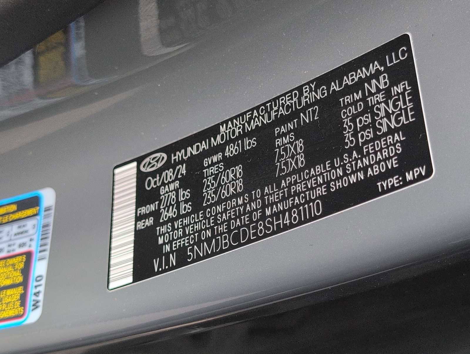 Used 2025 Hyundai Tucson SEL AWD/4WD image 34