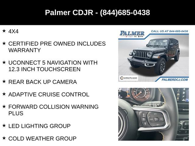 Certified 2024 Jeep Wrangler Sahara image 6