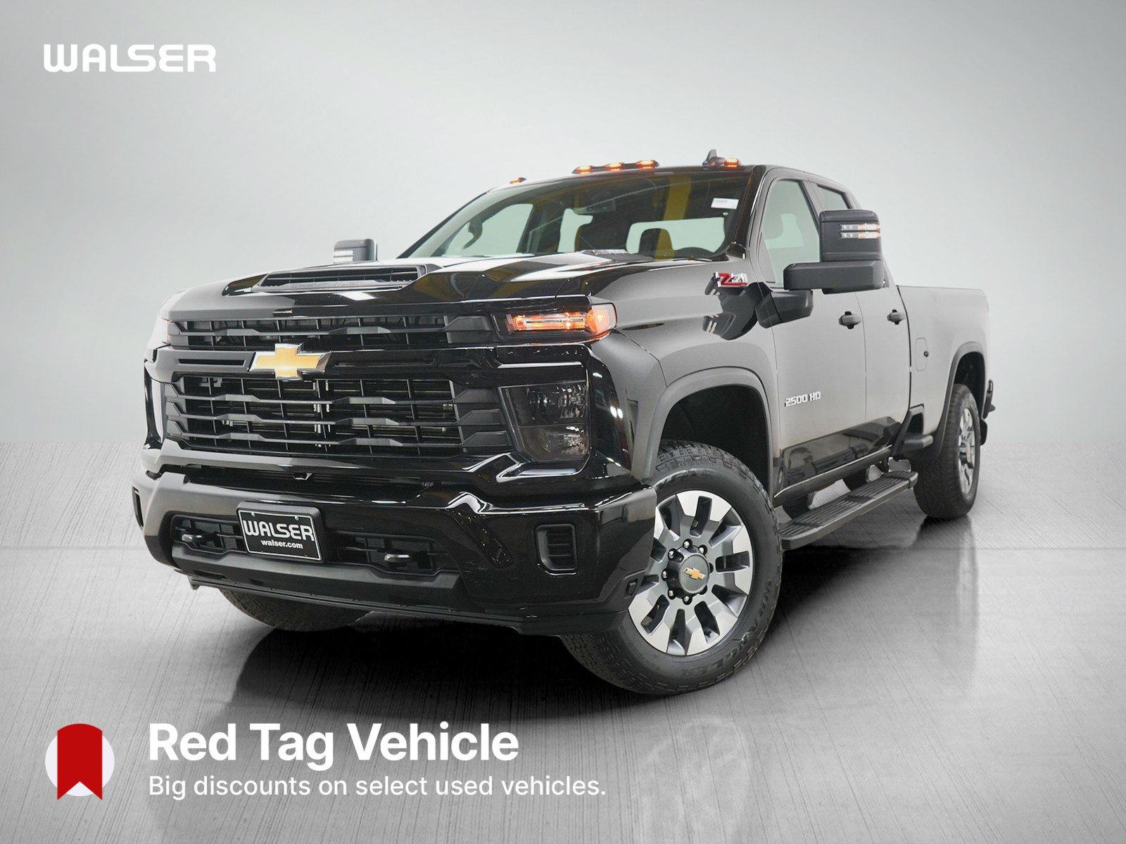 Used 2024 Chevrolet Silverado 2500 Custom w/ Custom Value Package AWD/4WD image 1