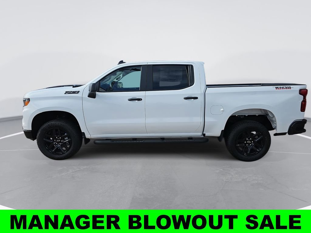 New 2026 Chevrolet Silverado 1500 Custom Trail Boss w/ Turbomax Blackout Package AWD/4WD image 6
