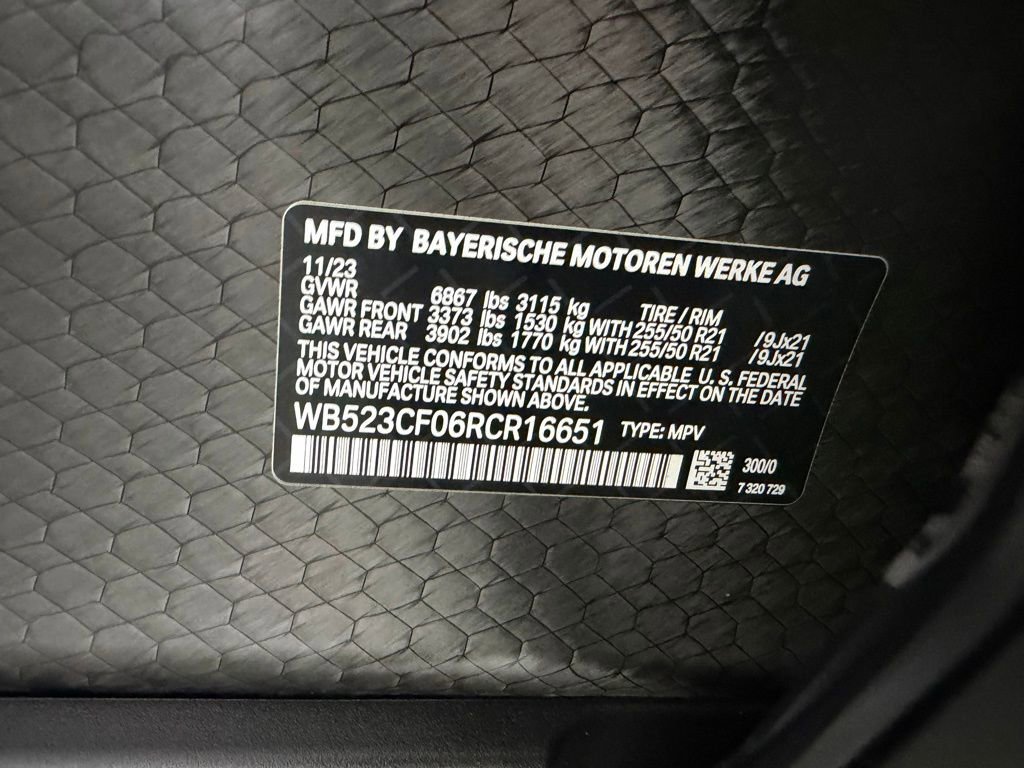 Used 2024 BMW iX xDrive50 w/ Premium Package image 36