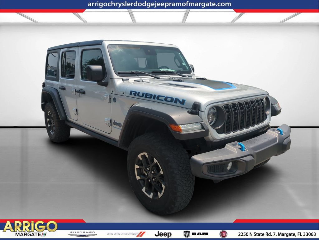 Used 2024 Jeep Wrangler Unlimited Rubicon 4xe AWD/4WD image 1