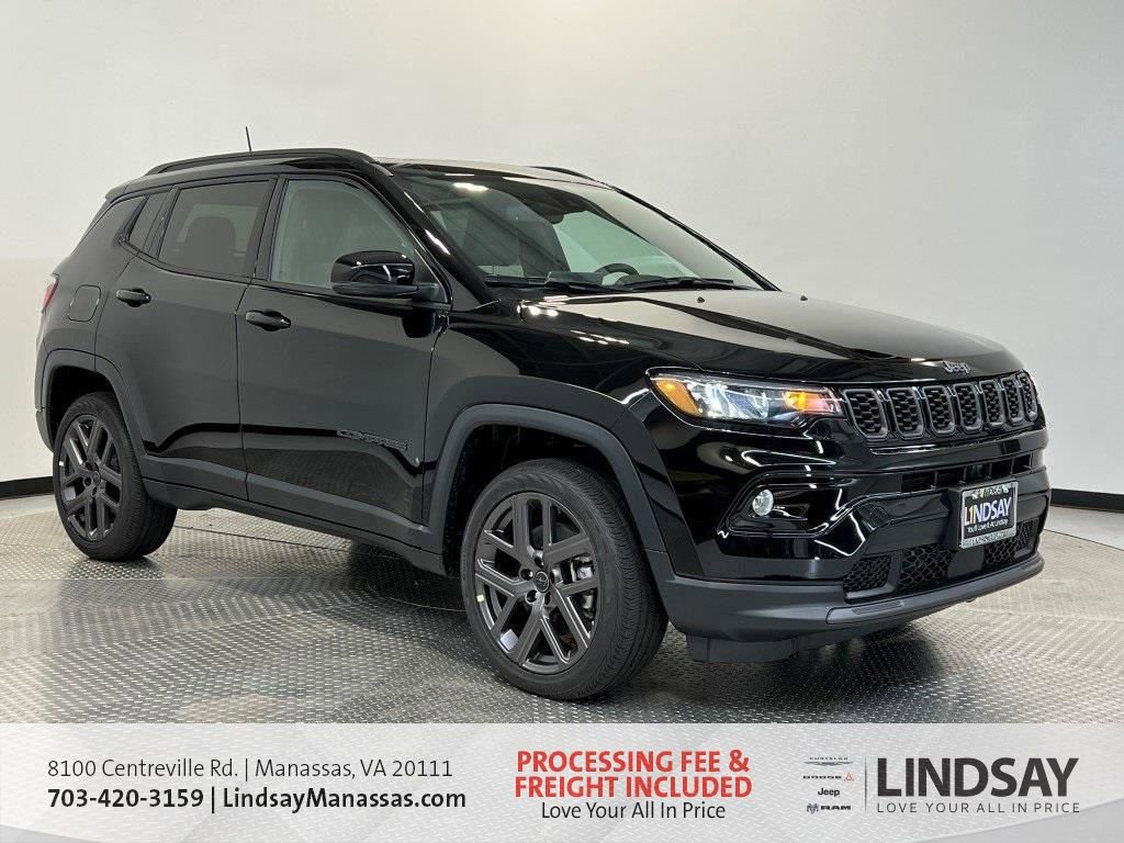 New 2026 Jeep Compass Limited w/ Sun, Sound & Navigation Group