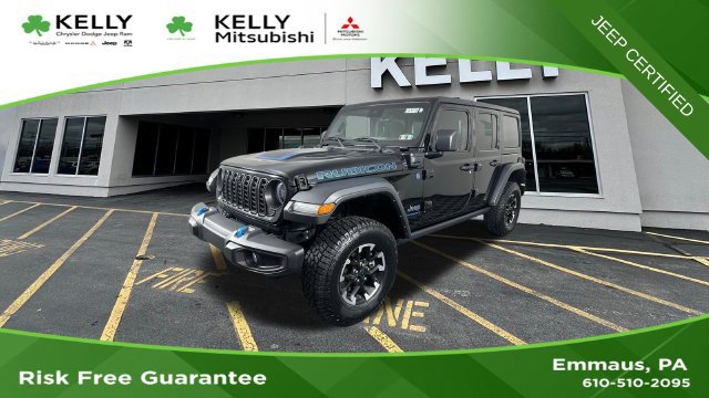 Certified 2024 Jeep Wrangler Unlimited Rubicon 4xe w/ Technology Group AWD/4WD image 1