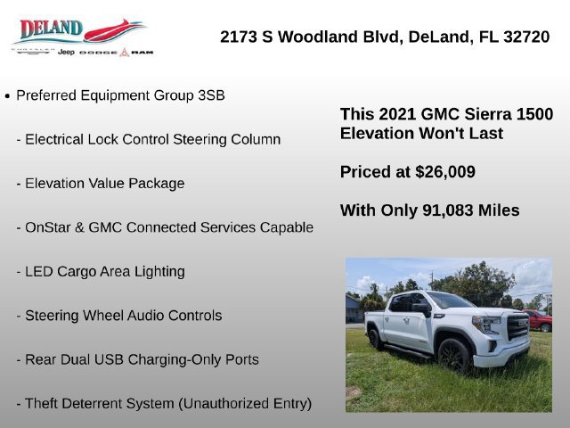 Used 2021 GMC Sierra 1500 Elevation w/ X31 Off-Road Package AWD/4WD image 19