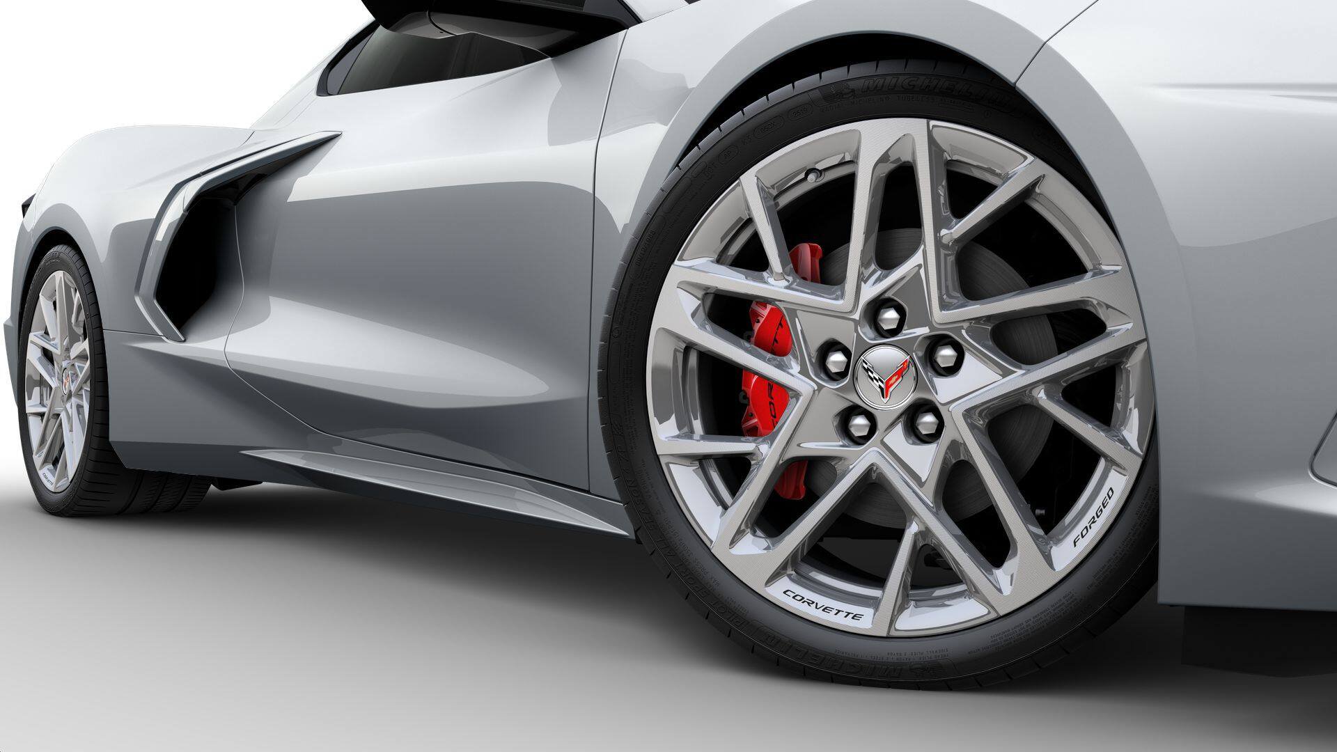 New 2027 Chevrolet Corvette Stingray Coupe w/ Chrome Exterior Badge Package RWD image 25