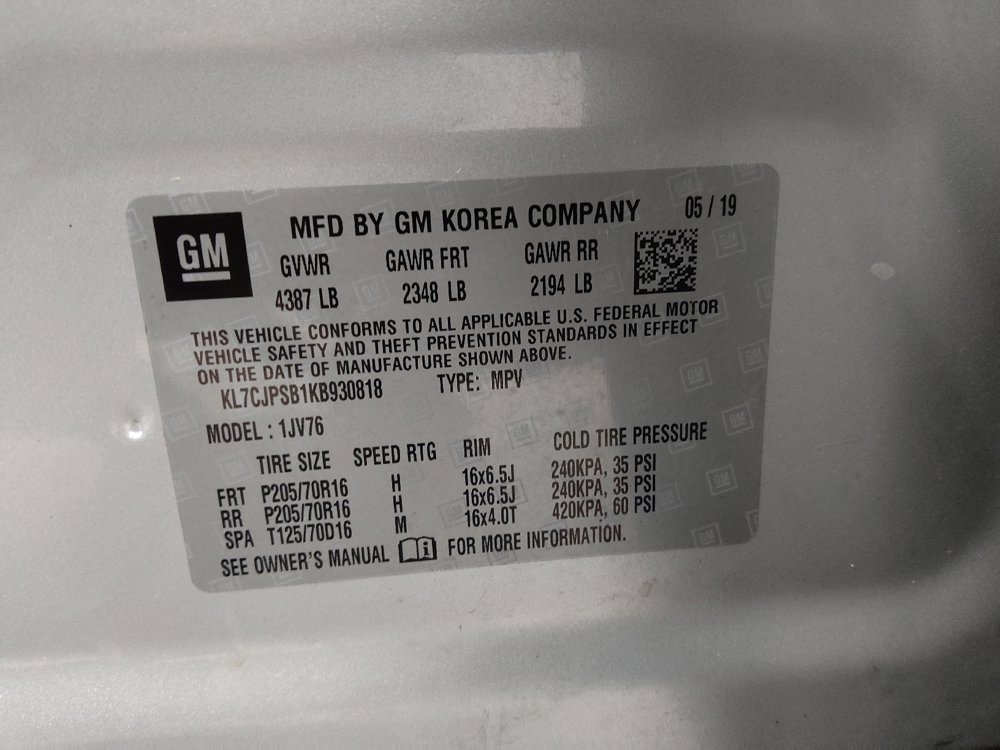 Used 2019 Chevrolet Trax LT w/ LT Convenience Package image 33