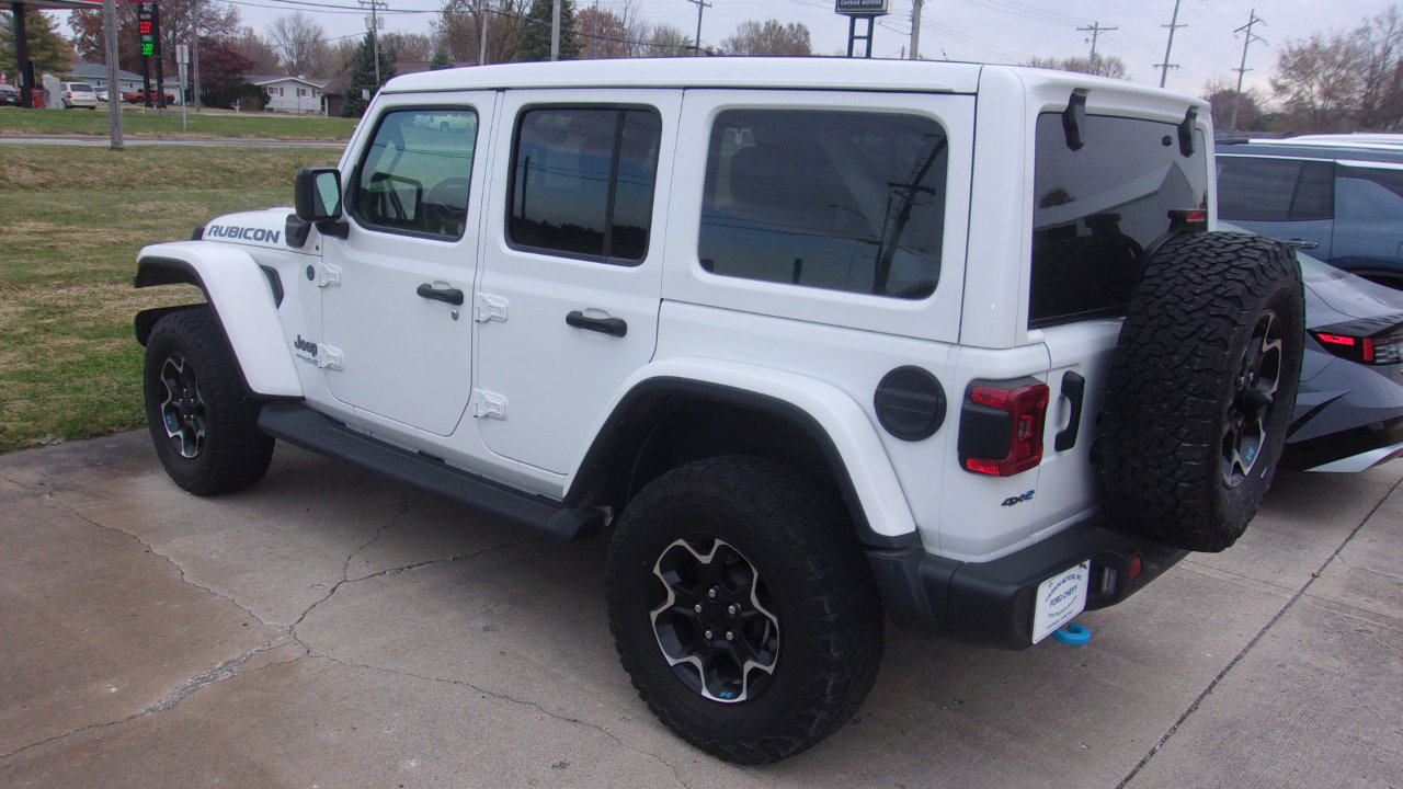 Used 2021 Jeep Wrangler Unlimited Rubicon 4xe w/ Safety Group image 2