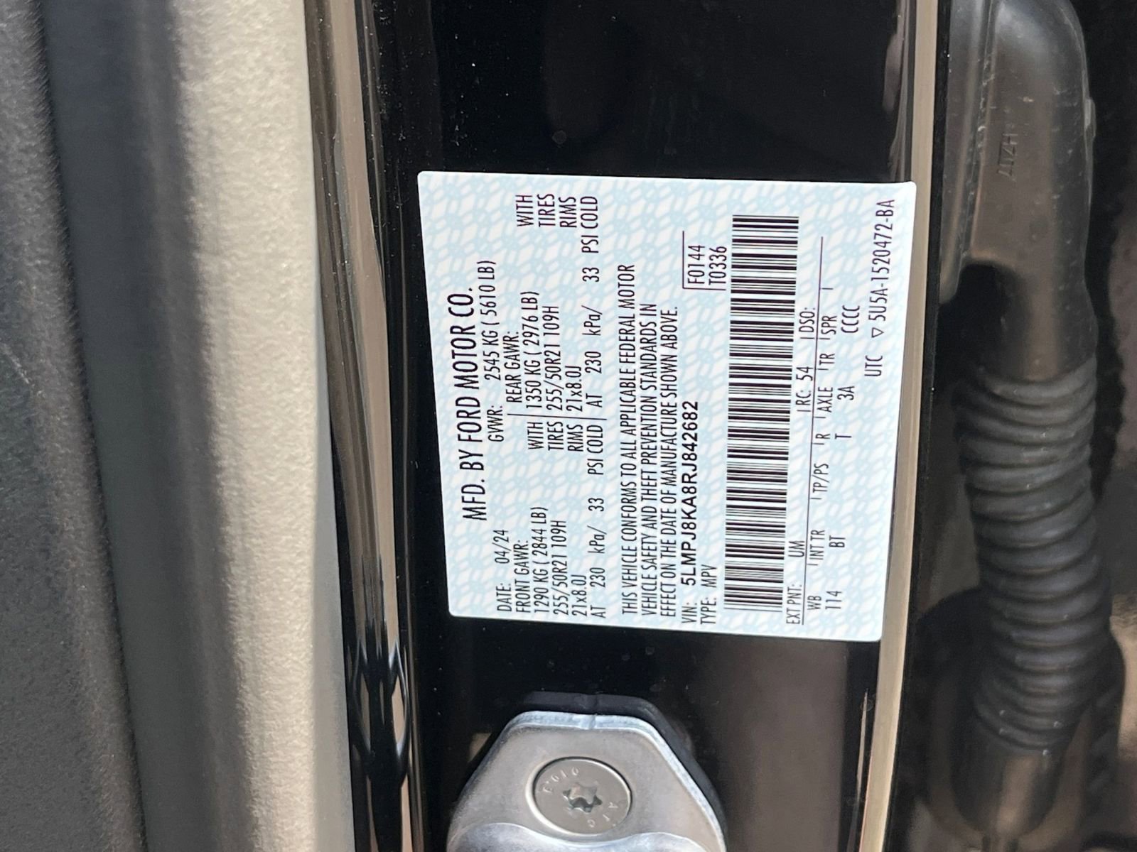 Used 2024 Lincoln Nautilus Reserve image 29