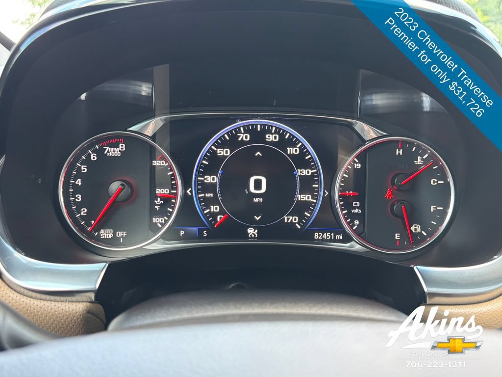 Used 2023 Chevrolet Traverse Premier FWD image 29