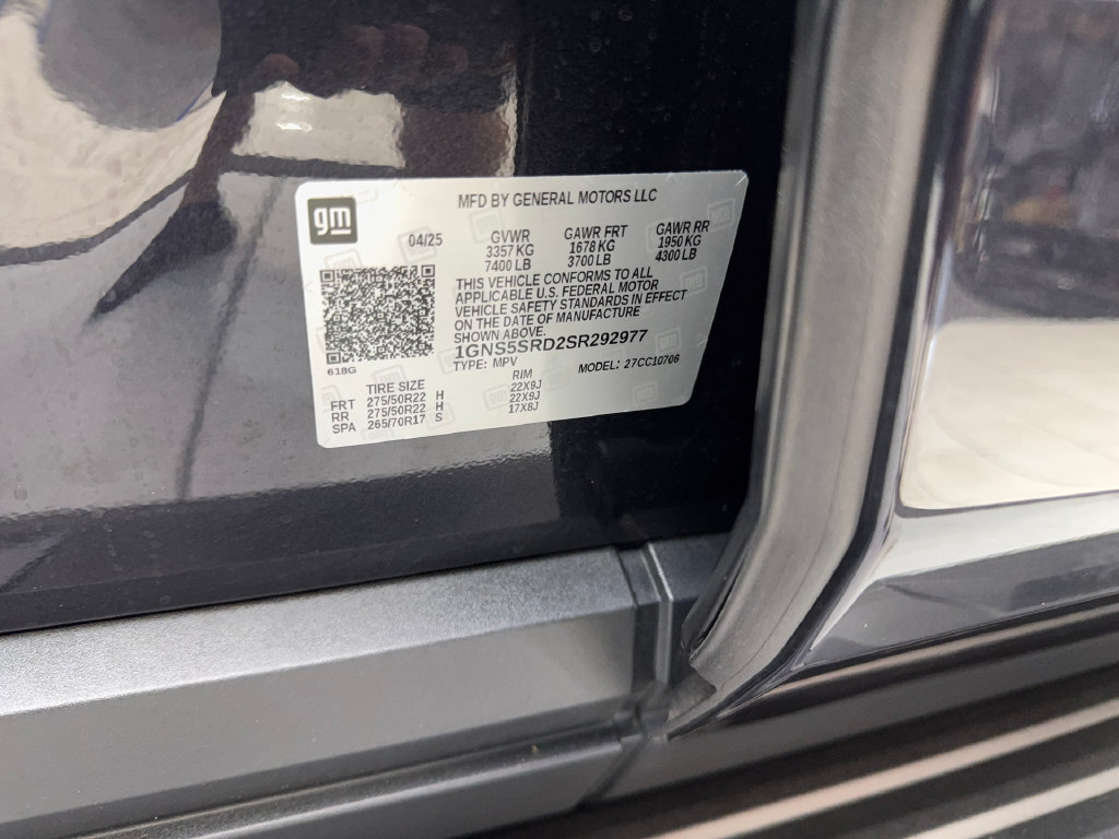 Used 2025 Chevrolet Tahoe Premier RWD image 97