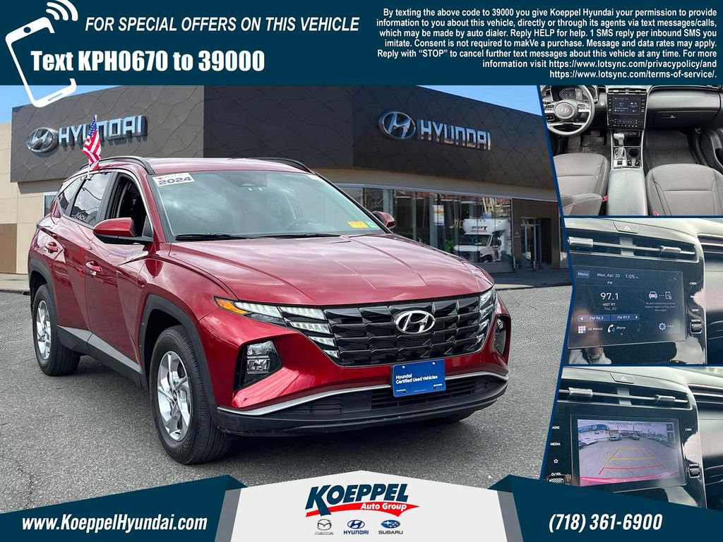 Certified 2024 Hyundai Tucson SEL AWD/4WD image 1