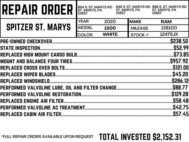 Used 2020 RAM 1500 Tradesman w/ Chrome Plus Package image 2