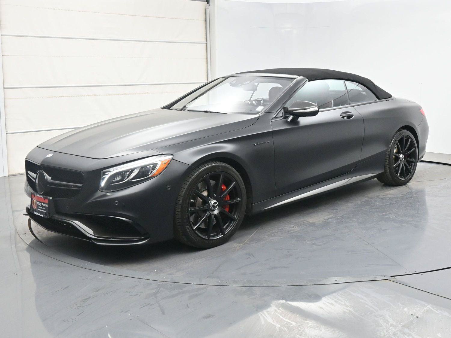 Used 2017 Mercedes-Benz S 63 AMG 4MATIC Cabriolet image 1