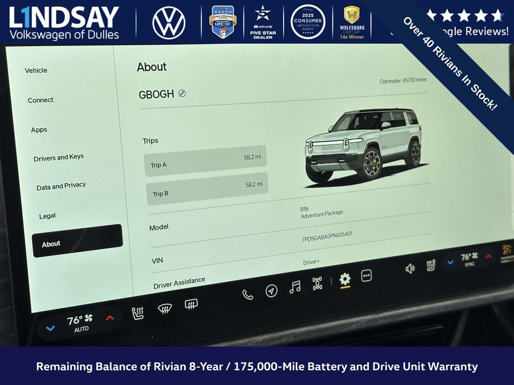 Used 2023 Rivian R1S Adventure image 24