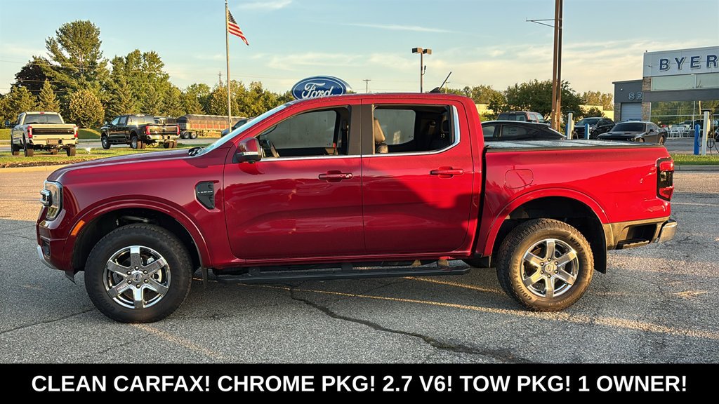 Used 2025 Ford Ranger Lariat w/ Chrome Accent Package AWD/4WD image 4