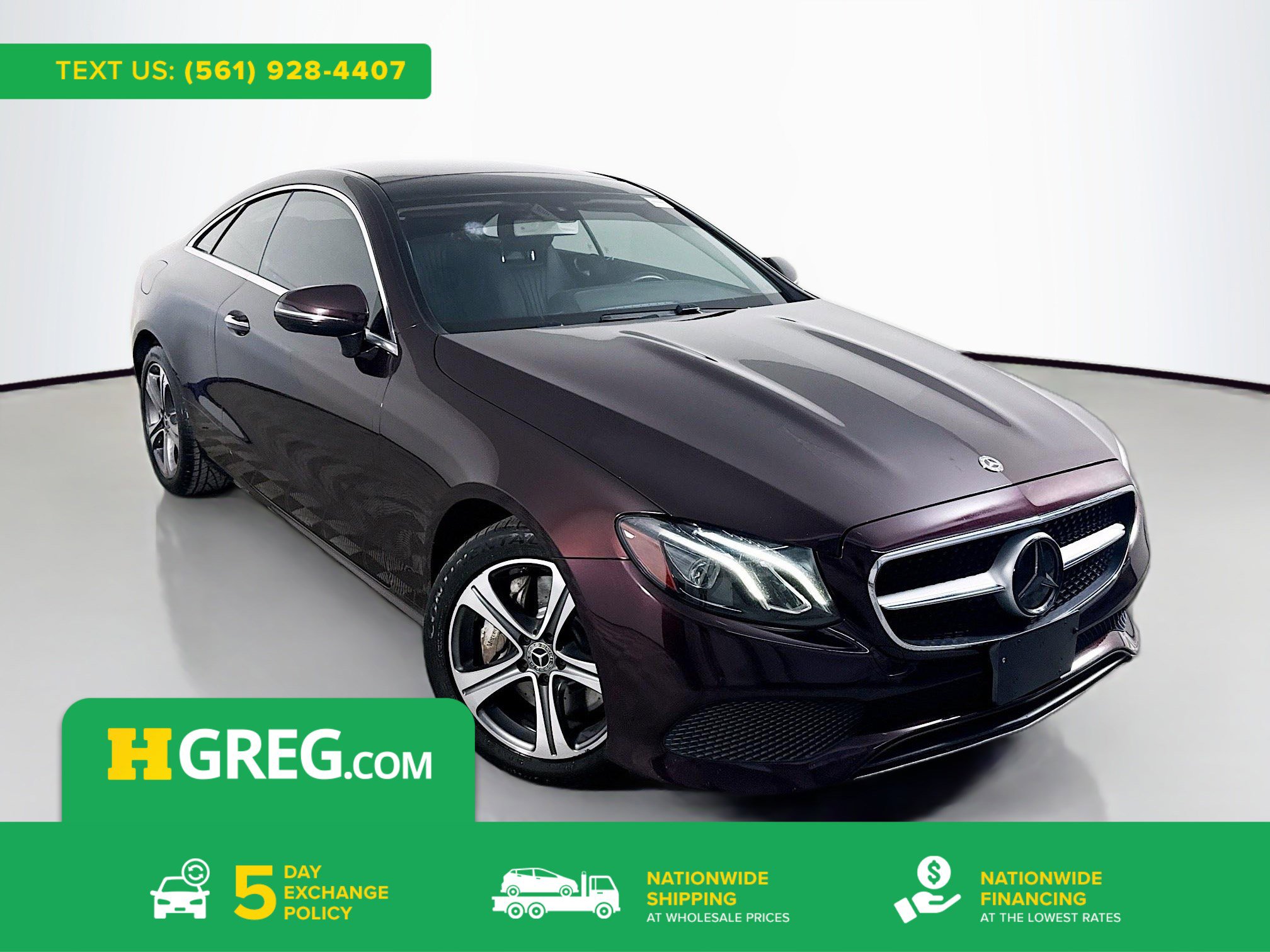 Used 2019 Mercedes-Benz E 450 4MATIC Coupe image 1