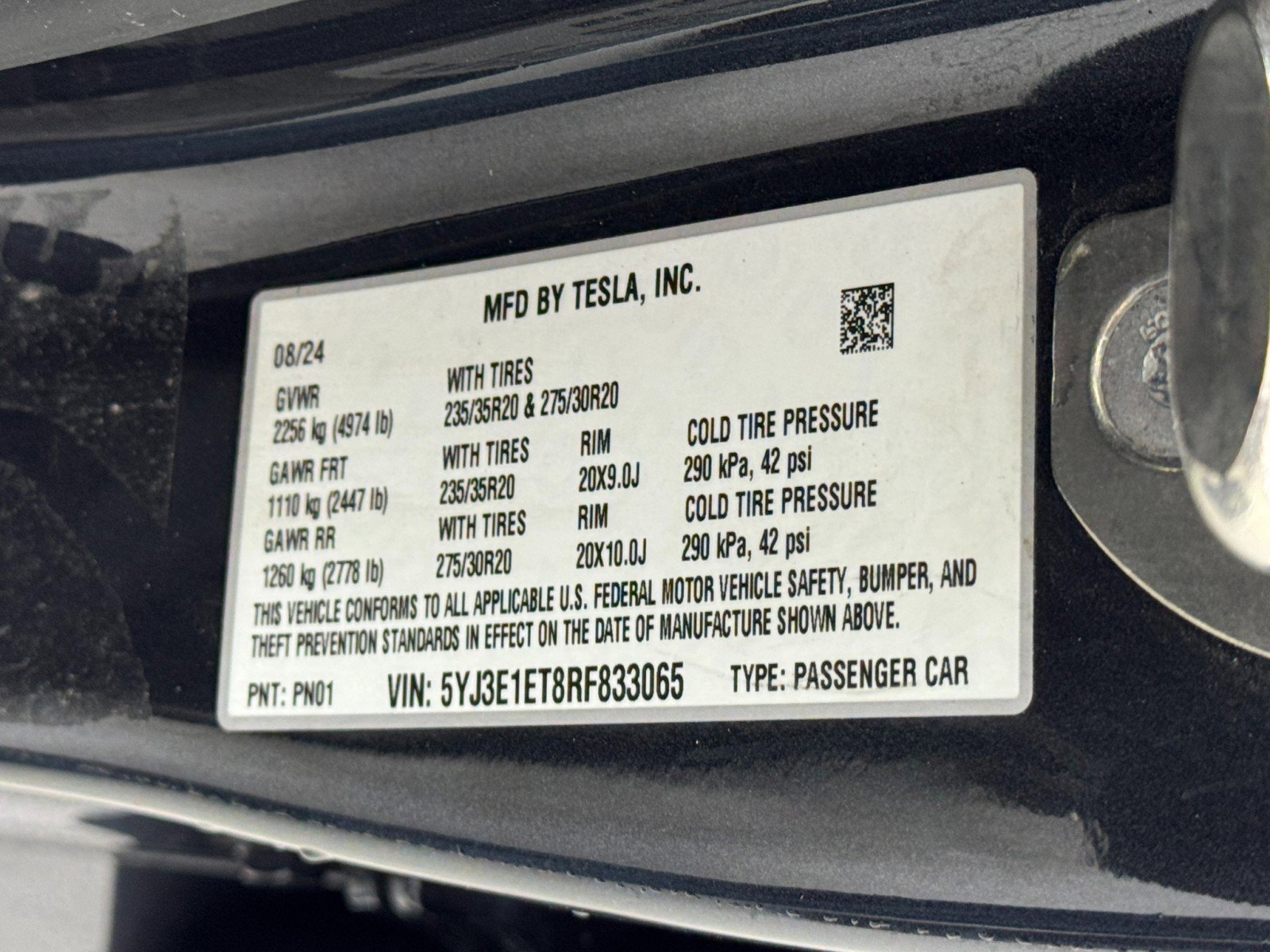 Used 2024 Tesla Model 3 Performance image 48