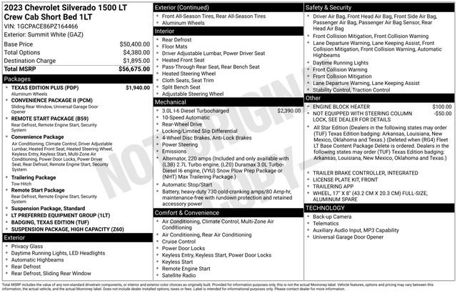 Used 2023 Chevrolet Silverado 1500 LT w/ Texas Edition Plus RWD image 17