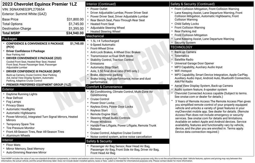 Used 2023 Chevrolet Equinox Premier FWD image 27