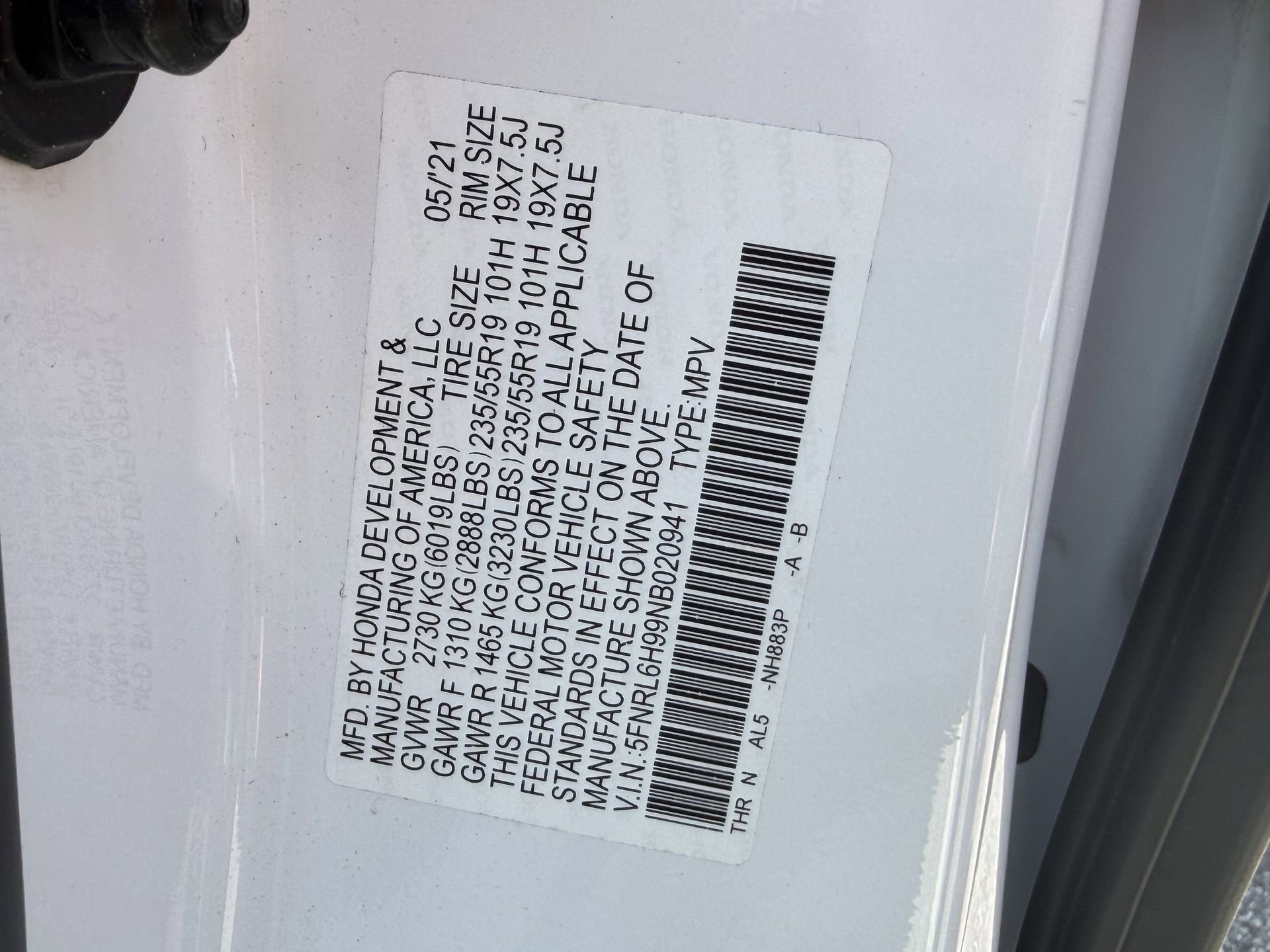 Used 2022 Honda Odyssey Elite image 32