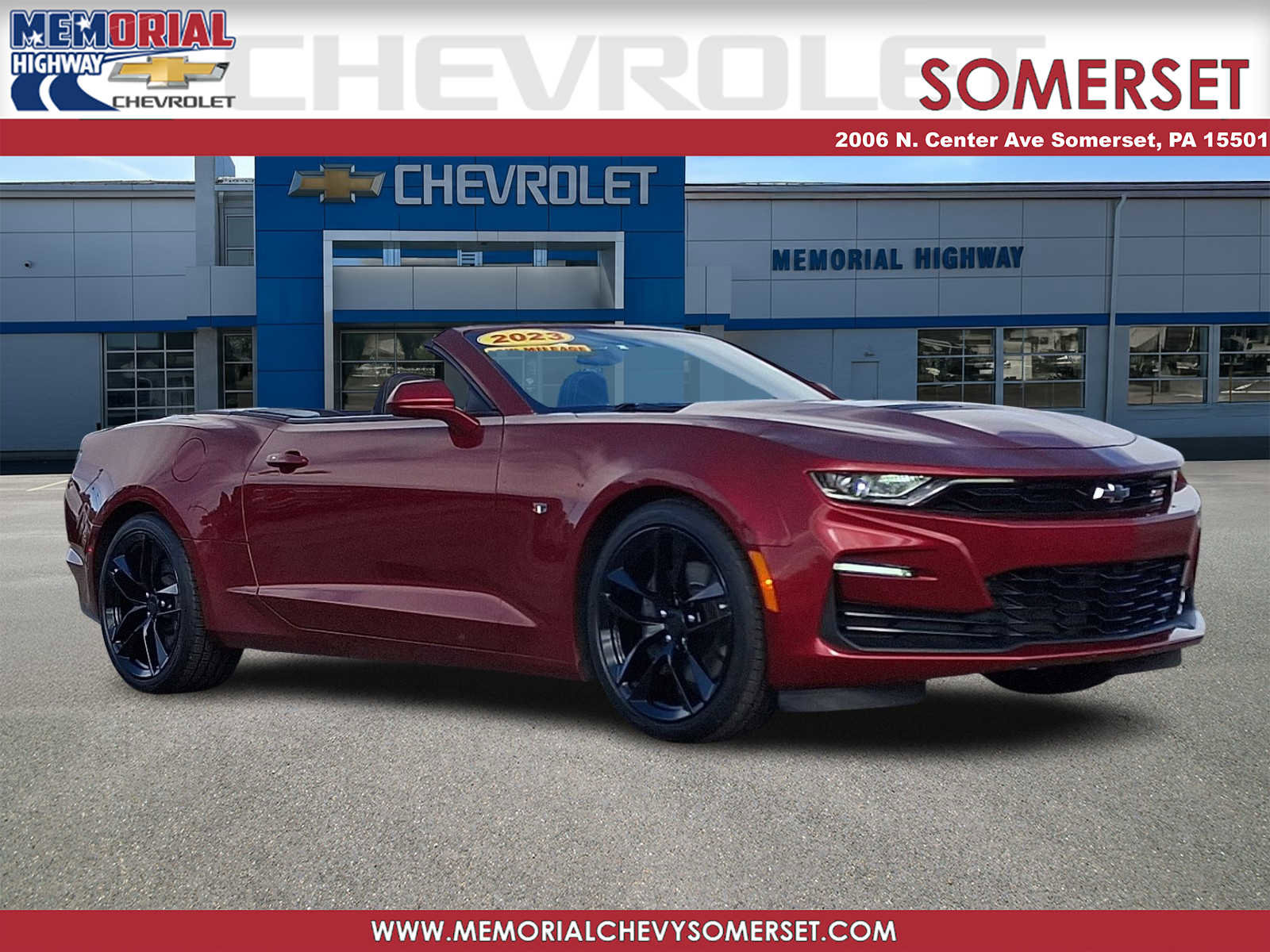 Certified 2023 Chevrolet Camaro SS
