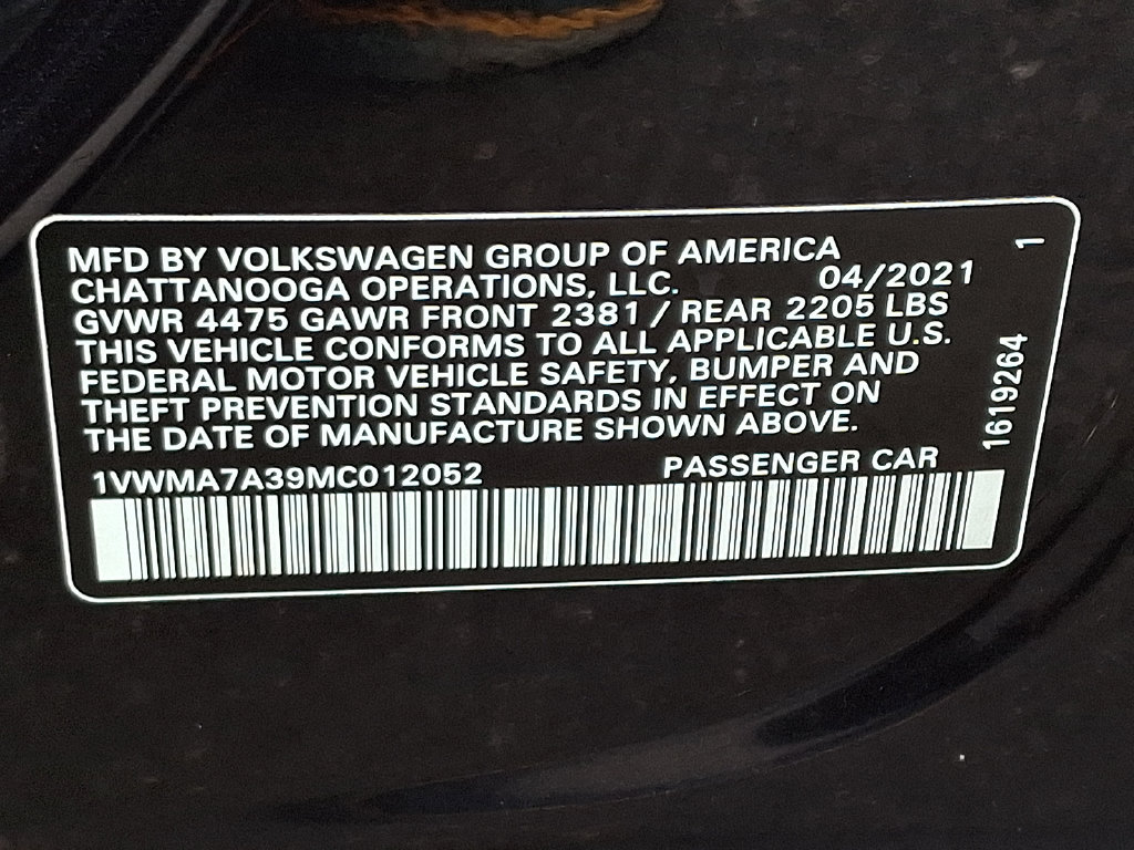 Used 2021 Volkswagen Passat 2.0T R-Line FWD image 27