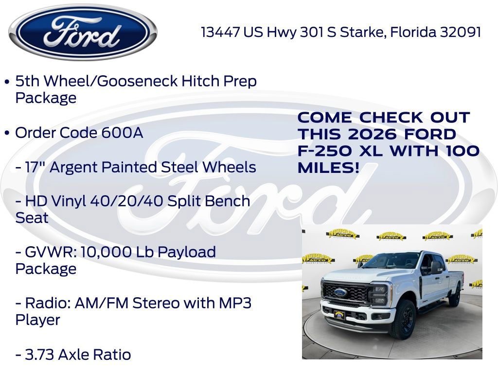 New 2026 Ford F250 XL w/ STX Appearance Package image 20