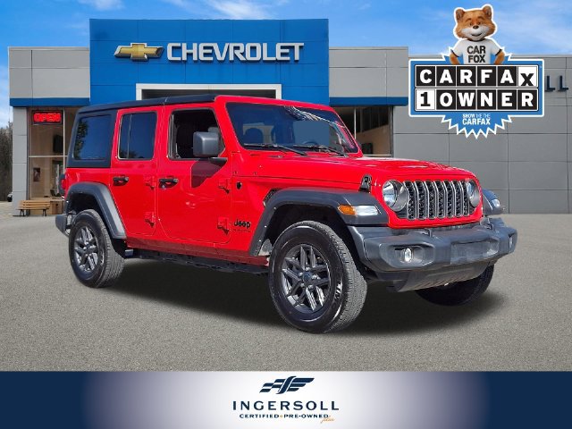 Used 2025 Jeep Wrangler Unlimited Sport