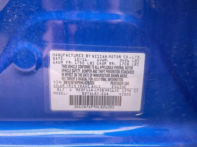 Used 2017 Nissan Versa SV FWD image 30