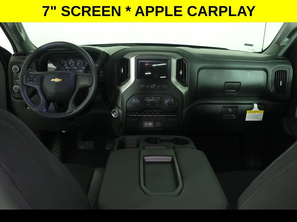 New 2026 Chevrolet Silverado 1500 Custom w/ Turbomax Blackout Package AWD/4WD image 3