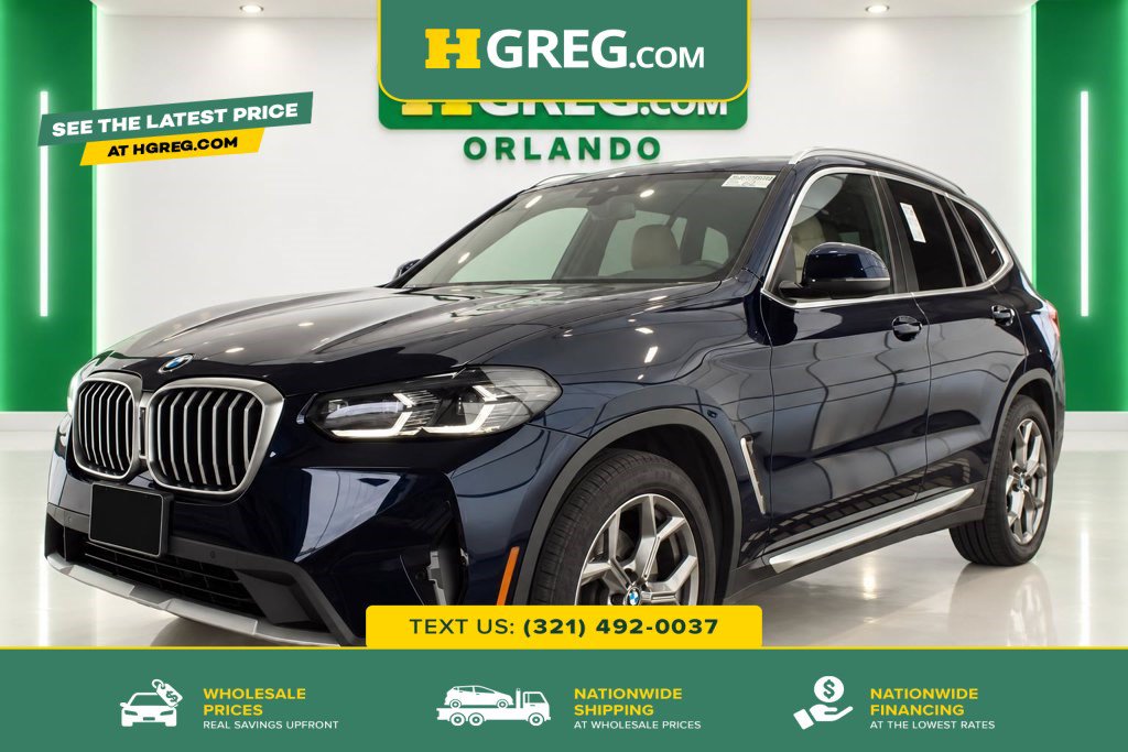 Used 2022 BMW X3 xDrive30i w/ Premium Package 2