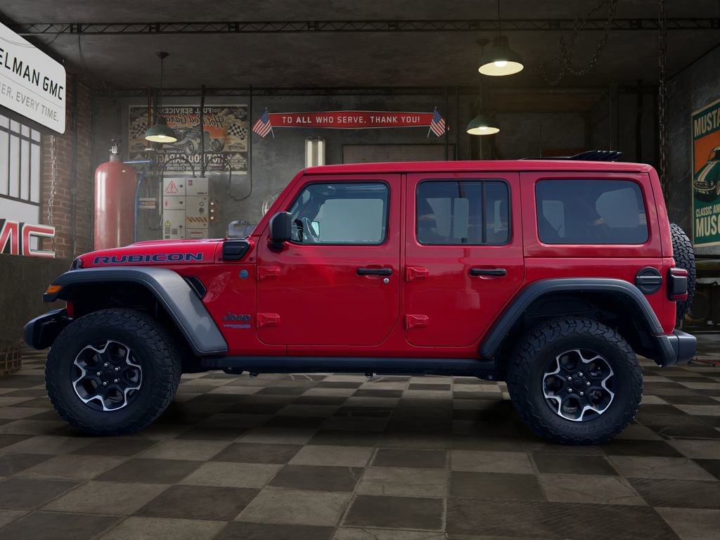 Used 2022 Jeep Wrangler Unlimited Rubicon 4xe w/ Cold Weather Group AWD/4WD image 6