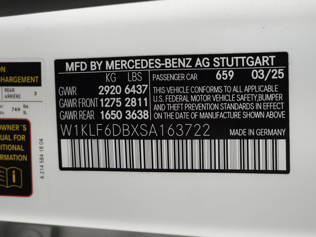 Used 2025 Mercedes-Benz E 53 AMG e 4MATIC Sedan image 38