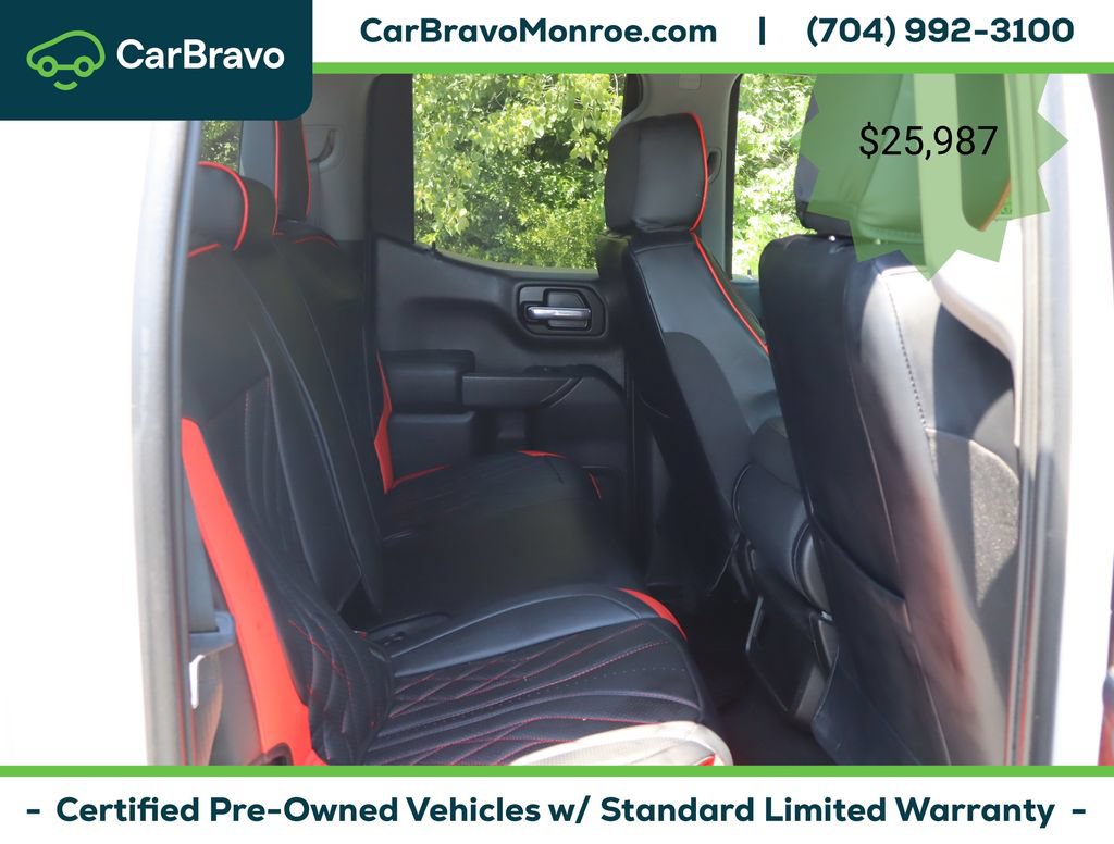 Certified 2019 Chevrolet Silverado 1500 Custom Trail Boss w/ Custom Convenience Package AWD/4WD image 39