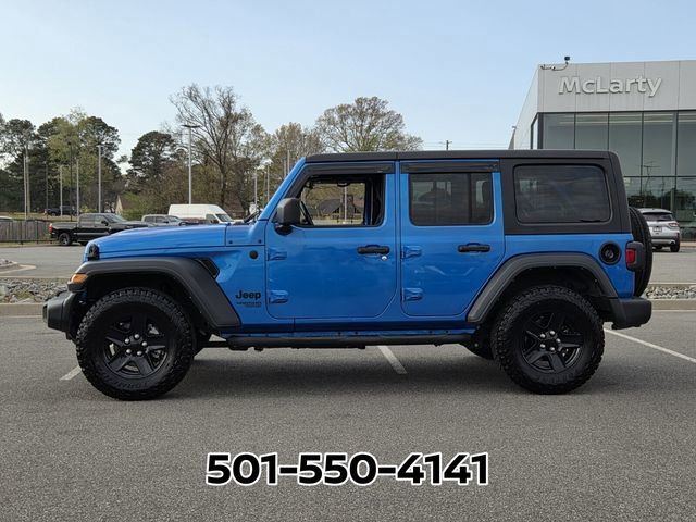 Used 2021 Jeep Wrangler Unlimited Sport image 2
