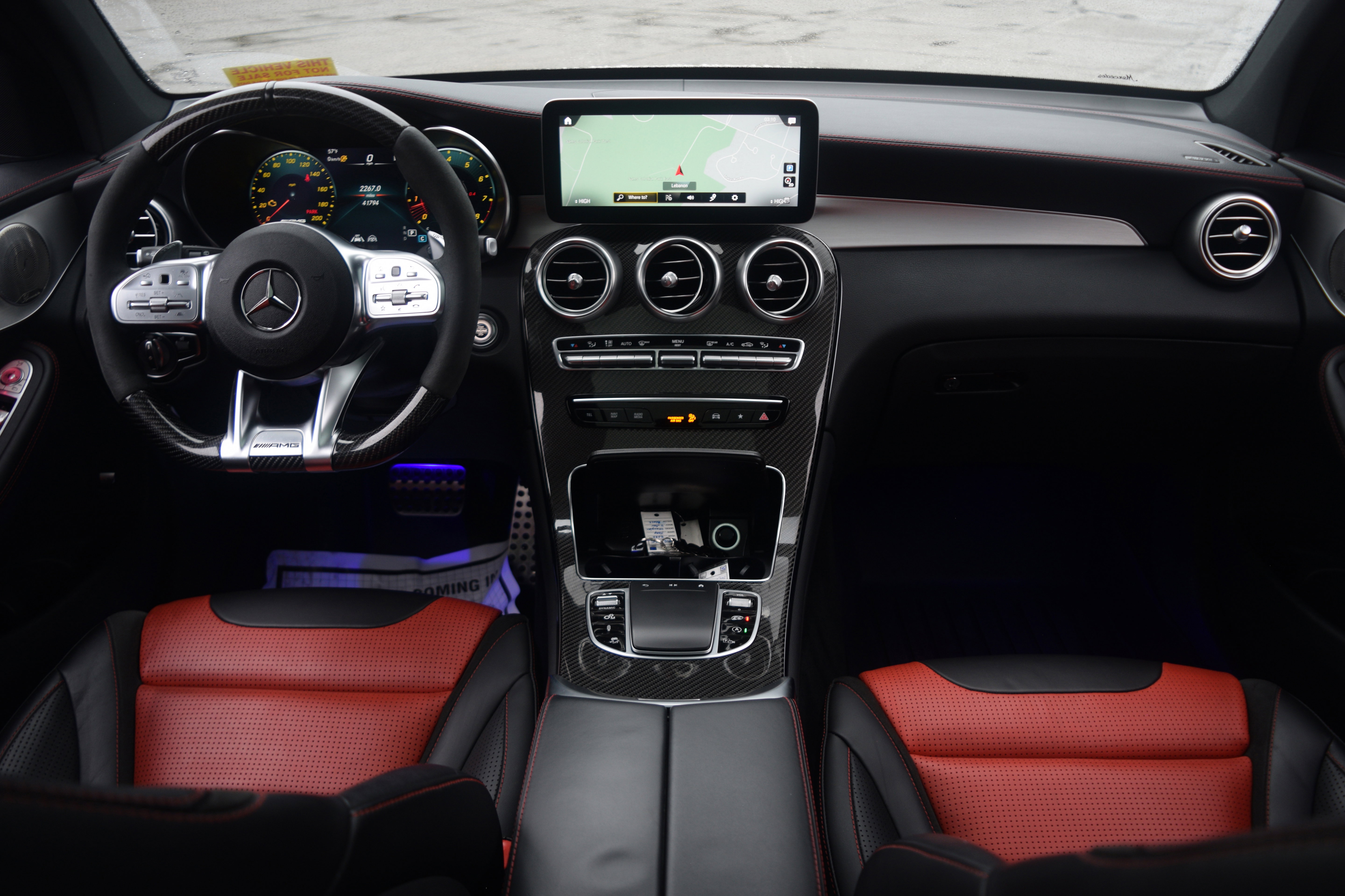 Used 2021 Mercedes-Benz GLC 63 AMG 4MATIC image 34