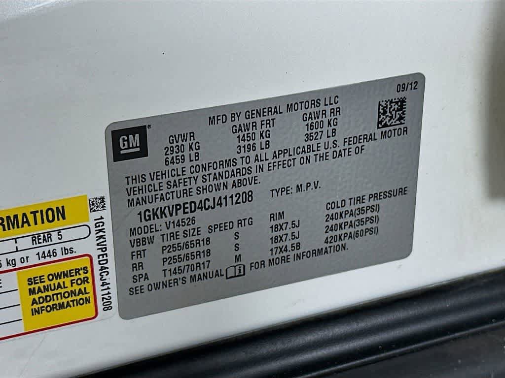 Used 2012 GMC Acadia SLE AWD/4WD image 23