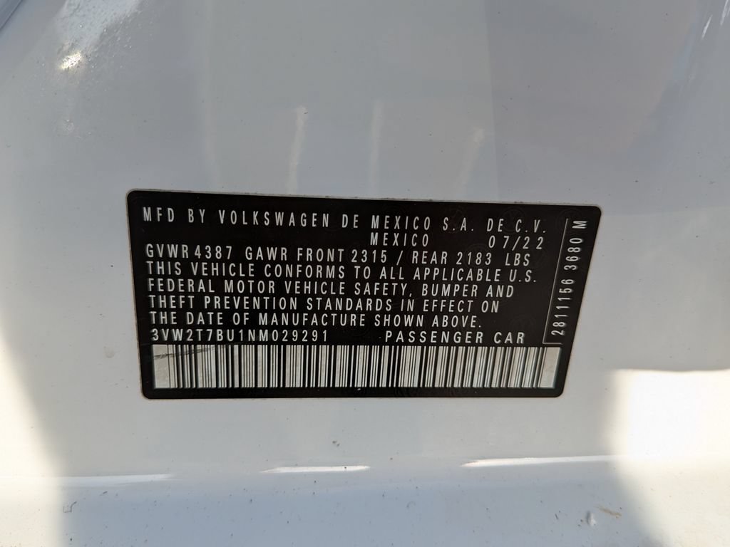 Certified 2022 Volkswagen Jetta GLI Autobahn w/ GLI Black Package FWD image 33