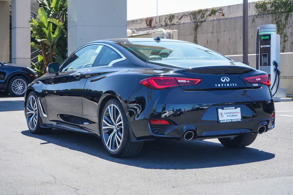 Used 2022 INFINITI Q60 3.0t Luxe w/ Essential Package RWD image 6
