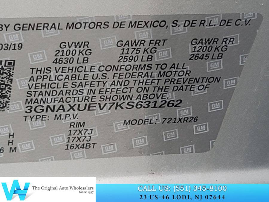 Used 2019 Chevrolet Equinox LT AWD/4WD image 22
