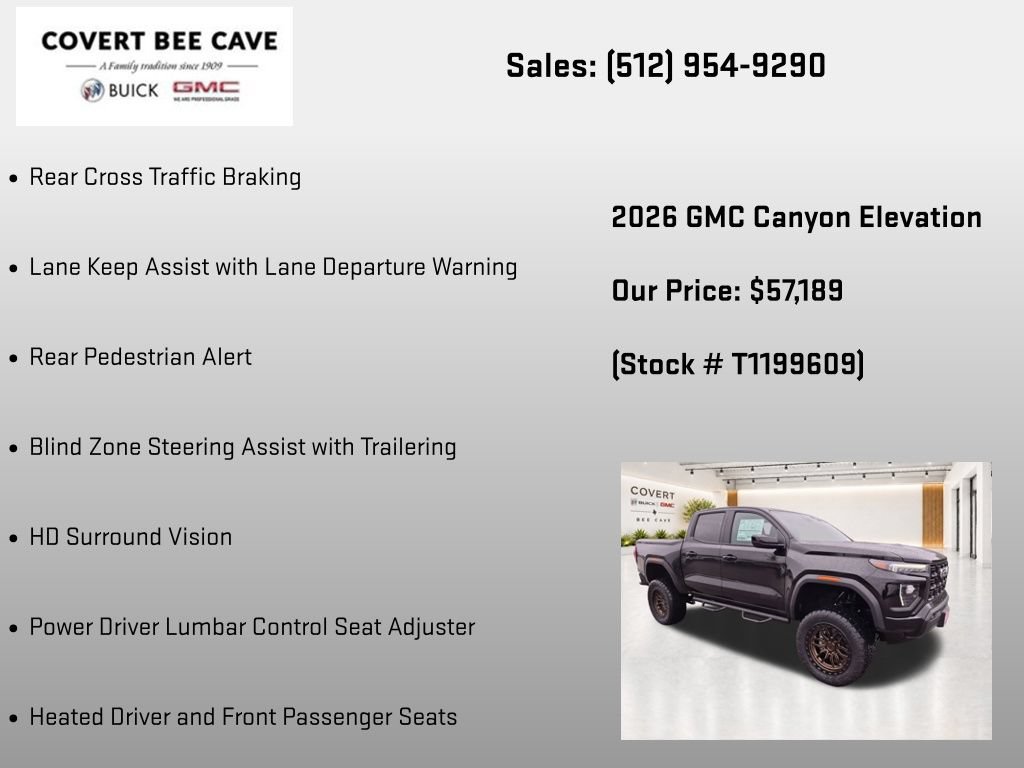 New 2026 GMC Canyon Elevation w/ Convenience Package AWD/4WD image 31